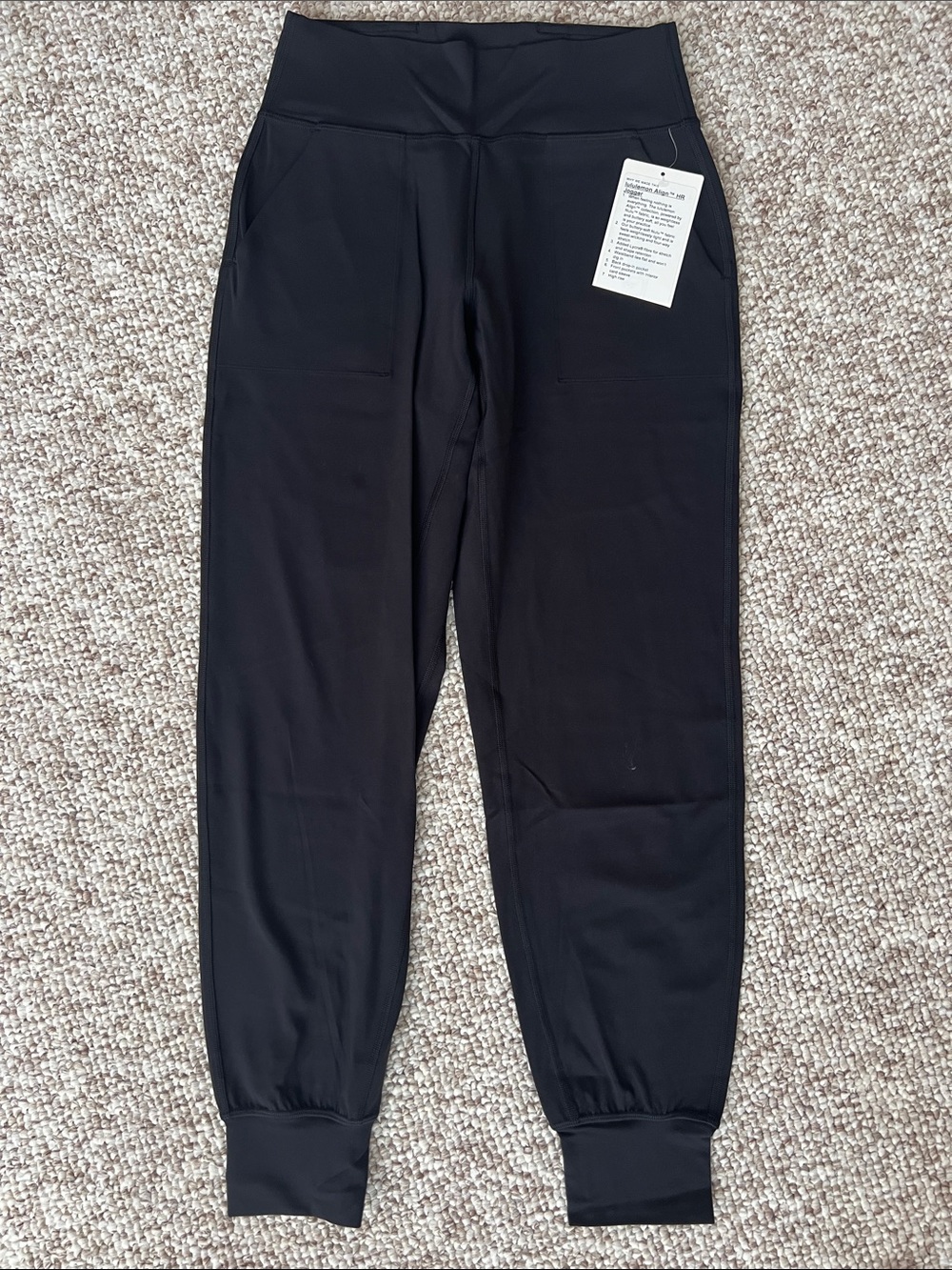 lululemon athletica Align Black Women's High-Rise HR Jogger Track Pants